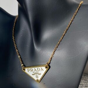 White Prada Golden lining✨